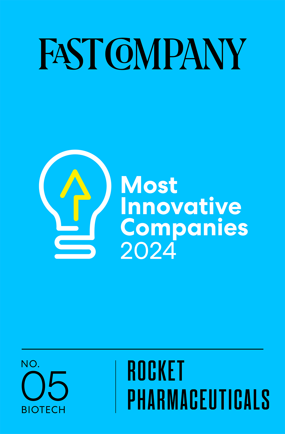 2024 Fast Company -Most Innovative Company - badge